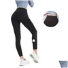 Yoga Outfit Luu Align Leggings Femmes Pantalons Shorts Tenues recadrées Lady Sports Dames Exercice Fitness Wear Filles Courir Gym Slim Fit Otgpm