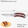 Kitchen Knives RZD Kitchen Chef Knives Tool Set Forged Steel 5cr15mov Santoku Paring Meat Cleaver Chicken Bone Scissor Knife Cover Accessory Q240226