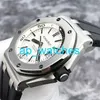 Luxury Audemar Pigue Watches Epic Royal Oak Offshore Series Mens Watch 15710ST Date Display Function 300 meters Depth 42mm Automatic Mechanical Watch FUN OYO9