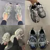 Designer Balencigs Fashion Casual Shoes Roller Skates 3XL Early Spring Dad Shoes Ninth Generation Old Couple Thick Sole Colorful Rainbow Sports Shoes Dirty T36Z