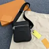 Sac de messager de concepteur qualité sac à bandoulière en cuir Pu pour hommes sacs décontracté homme porte-documents mode homme sac fronde sac à bandoulière