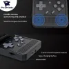 Giocatori POWKIDDY v90 Versione nera Schermo IPS da 3 pollici Console portatile Flip Console di gioco con sistema aperto 16 simulatori PS1 Regali per bambini