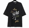 Мужские рубашки граффити футболки Palms Palmangel City Designer с ограниченной струйной граффити