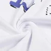 2024 nova marca na moda impressa carta verão lazer popular meia manga puro algodão solto em torno do pescoço masculino e feminino manga curta casal camiseta