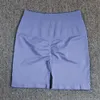 Shorts esportivos femininos para ioga lulu fitness cintura alta leggings de corrida finos shorts de ioga de secagem rápida cor sólida roupa esportiva respirável de alta elasticidade roupas de ginástica de nylon