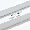 Stud Earrings PANJBJ 925 Sterling Silver Minimalist Cute Tail For Women Animal Anniversary Fine Jewelry Recommend