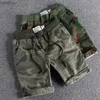 Mäns shorts 2021 Summer American Fashion Mens Loose and Bekväm kamouflageshorts Street Sports Wear Jogging Trouser 61 240226