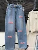 Autumnwinter جديد MIU Home Pink Pink Frush Thinked Beans Blush Jeans for Women