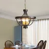 Lampy wiszące nowoczesne lampa oświetleniowa żyrandola w domu do kuchni rustykalne wiszące oświetlenie jadalnia