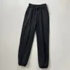Women's Pants Ade# Couple Sweatpants Printed Leg Elastic Waist Tie Fashionable Sports Trousers Korean Trendy Loose Casual