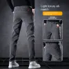 Hosen Hohe Qualität Harajuku Mode 2023 Luxus Dünne Sommer Jeans männer Frühling Dünne Koreanische Mode Casual Golf Tragen Lange coole Hosen