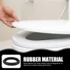 Badtillbehör Set Toaletttätning Kommode RV Tankdelar Ersättningsbas Flush Ring Gummitätande packningar