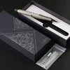 Majohn A1 AK1 Press Fountain Pen Fish Scale Pattern EF 04mm Nib Metal Writing Ink Pens School Supplies Office Gifts 240219