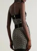 Casual Jurken Hoge Kwaliteit Vrouwen Sexy Halter Backless Bodycon Mini Bandage Jurk Mode Nachtclub Party Vieren Groothandel