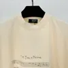 2024ss printemps et été nouveau coton de haute qualité imprimé à manches courtes et col rond T-shirt Taille: m-l-xl-xxl-xxxl Couleur: noir blanc 3555R