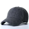 Man Big Bone Grote Maat Hoed Cap Mannelijke Herfst En Winter Warme Wolvilt Hoed Mannen Grote Maten Baseball caps 50-60 Cm 60-64 Cm T200409291Q