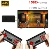 Players USB Wireless Handheld TV Video Game Console Build In 1880 Classic 8 Bit Game mini Console Dual Gamepad HDMIcompatible Output