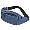 Fanny Pack för kvinnliga män midja förpackningar enkel fritid mode oxford sport fitness midja packar bröstsäck telefonpåse mag bag1254d