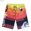 Męskie spodenki 2023 Bermudy Summer Nowe męskie spodnie plażowe spodnie sportowe Spodnie Surfowanie spodni Surf Pants Spodnie sportowe Szybkie suche spodenki 240226