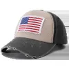 Casquettes de baseball 2023 Nouveau designer drapeau américain brodé chapeau de baseball os masculin rétro 5 panneau bouton chapeau J240226