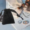 Jewelry Pouches 10 Pcs Velvet Storage Bag Material Party Favors Container Drawstring Phone Bags