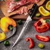 Kitchen Knives Chef Kitchen Knives Professional Filleting Carving Boning Knife Butcher Meat Fish BBQ Cutting Cooking Slicing Tools Q240226