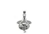 10pcslot Silver Alloy Cute Mouse Rats Magnetic Oysters Beads Cage Locket Pendant Aromatherapy Perfume Essential Oils Diffuser6650338