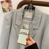 Bel Çantaları Mini Ruj Satchel Lady 2024 Gümüş Sigara Kasası Zinciri Şık Messenger Xiaoqing Cep Telefon Çantası