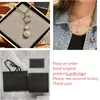 Pendant Necklaces Clavicle Pearl Necklace For Woman Fashion Charm Gift Length Retractable Chain High Quality Jewelry1931925 Drop Del Dhxkt