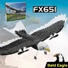 RC Plane Wingspan Eagle Aircraft Fighter 2.4G Radio Control Remote Control Hobby Glider Airplane Foam Boys Toys for Children 240223