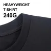 Schlichtes T-Shirt für Herren, 100 % Baumwolle, 240 g, schwer, hochwertig, einfarbig, lose Damen-T-Shirts, Übergröße, Eurocode-Tops, T-Shirt 240220