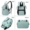 School Bags Oxford Women Backpacks Multifunction Ladies Waterproof Shoulder Backpack Large Capacity Mommy Baby Changing Diaper