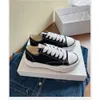 Co branded Maison Mihara Yasuhiro MMY Schoenen Dissolve Schoenen Heren Casual Canvas Schoenen Dames Sneakers Vintage Veterschoenen Geel Effen Heren Sneaker