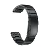 Zincir 26 22 mm Hızlı Bırakma Kolay Fit Paslanmaz Çelik İzleme Bilek Bant Kayışı Garmin Fenix ​​için 6x 6 5x 5 5 Plus 3HR S60 D2 Akıllı Saat