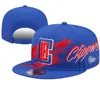 Los Angeles „Clippers” Ball Caps Casquette 2023-24 unisex moda bawełna bawełniana baseball czapka snapback kapelusz kobiety sun hapoidery wiosna letnia czapka hurtowa a2