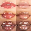 DIY Lip Gloss Cosmetics 공급 업체를위한 Clear Lip Gloss Base는 로고 사용자 정의 개인 레이블을 허용합니다.