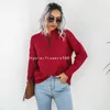 Chandails pour femmes automne hiver 2024 nouveau pull mode décontracté autonome bouton personnalisé haut en tricot