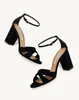 Summer Luxury Aquazzura Women Divine Sandals Shoes Black Gold Stiletto Heels Floaty Dress Party Bridal Lady Sandalias EU35-43,With Box