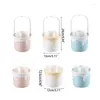 Storage Boxes Stylish Brush Stand Rotating Make Up Holder Clear Makeup Brushes Container Cosmetic Organiser For Women Girls