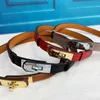 Ceinture de créateur de luxe femme ceintures de créateur en cuir mince simple classique marron cinturones couleur unie douce petite boucle vêtements exquis décoration ceinture de luxe wo