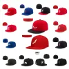 2023 Dopasowane czapki Snapbacks Regulowane czapki piłkarskie wszystkie drużynę Logo Kid Outdoor Sport Hafdery Bawełna Zamknięte rybak haftowe czapki Flex Designer Cap