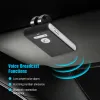 Hoparlörler Siparnuo Mini Güneş Vizör Klip Bluetooth Hoparlör Ses Müzik Alıcı Araba Kiti Kablosuz Handfree Hoparlör Adaptörü Araba için