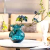 Vases Fubag Glass Vase Art Decoration Can Be Hydroponic Living Room Model Porch Table Flower Arrangement Device