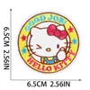 Cartoon Accessories Baby Girl Cats Embroidery Sewing Notions Iron On Badge For Clothes Jeans Bags Kids T-Shirts Diy Es Drop Delivery M Otgfb