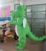 Halloween Green / Purple Dragon Mascot Costume For Party Carcher Character Mascot Försäljning Gratis frakt Support Anpassning