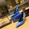 2024 Nya Spring Fashion Lady Heels Leather Tie Design Classic Styles fin färgstorlek 35-40 41 42 Vår fabrik kan välkomna att beställa. Följ vår gamla skorfabrik