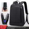 حقيبة ظهر backpack ultrathin backpack packpack 15.6 بوصة رجال الأعمال حقيبة نساء على الظهر حقائب الظهر الصلبة للجنسين على ظهر الظهر