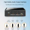 Luidsprekers Bluetooth 5.0 Zender Ontvanger Aptx Lage latentie 3,5 mm AUX-aansluiting Optische SPDIF Draadloze audio-adapter voor pc TV Autoluidspreker