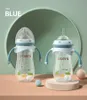 Oberni PP Material 270ml330ml combination Baby Milk Bottle Promotion Product Portable Anti Colic Feeding With Silicone Nipple 240223