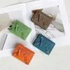 Mode Mini Money Clip Wallet Wallet Women's Short Locomotive Coin Purse 031424a